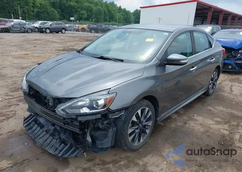 2019 Nissan Sentra Sr z USA, uszkodzony, nr VIN 3N1AB7AP9KY202141